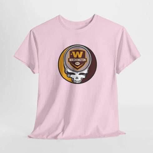 Grateful Dead - Washington Commanders Stealie Unisex T-Shirt - NFL - StealieShop